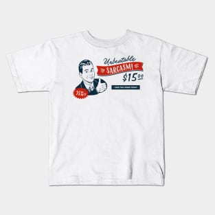 Unbeatable Sarcasm Kids T-Shirt